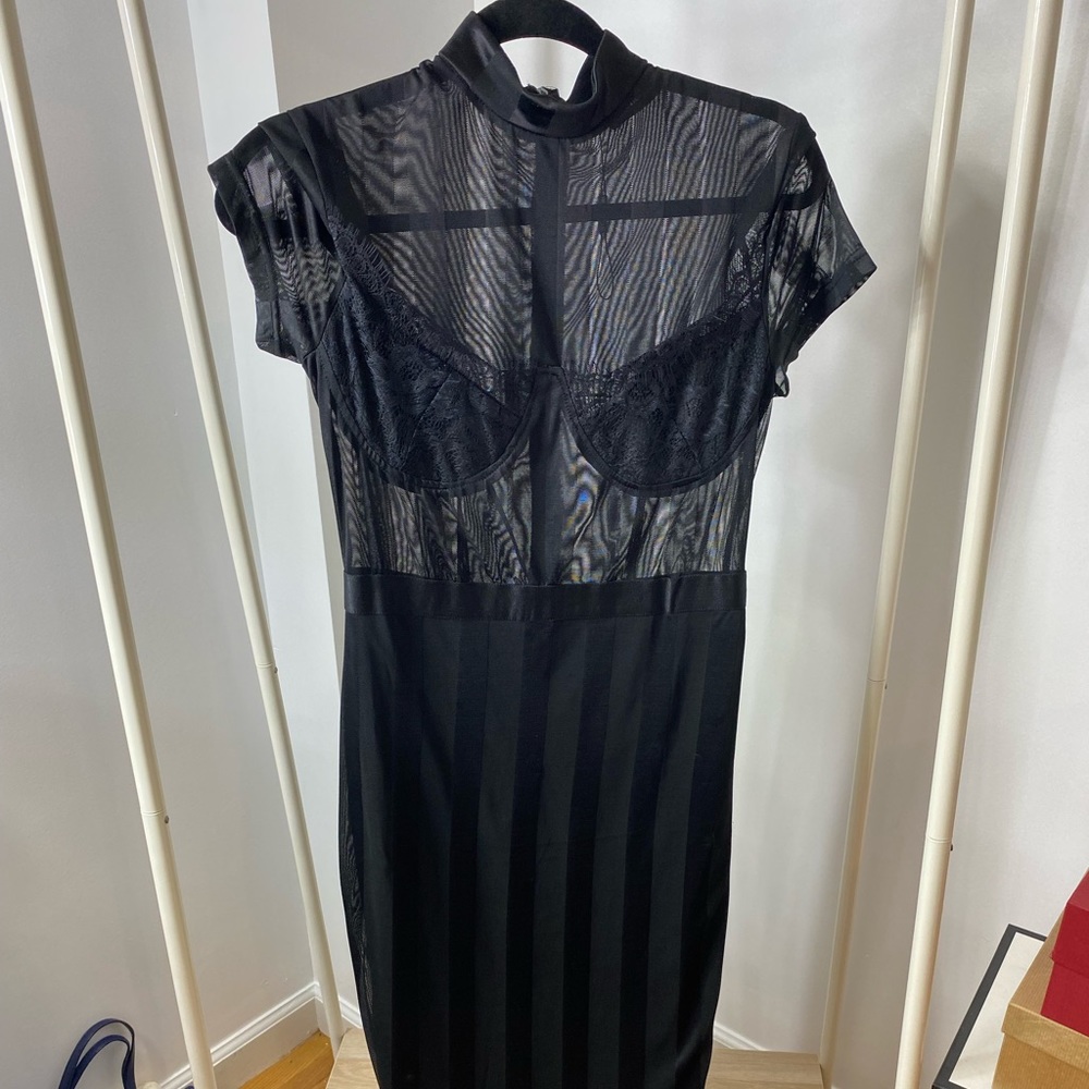 Black pretty little thing dress